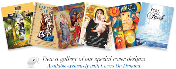 View our gallery of bulletin covers - graphic
